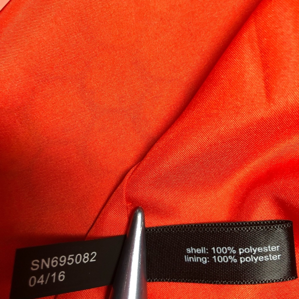 NWT The Limited orange fox skirt A-line - Picture 9 of 9